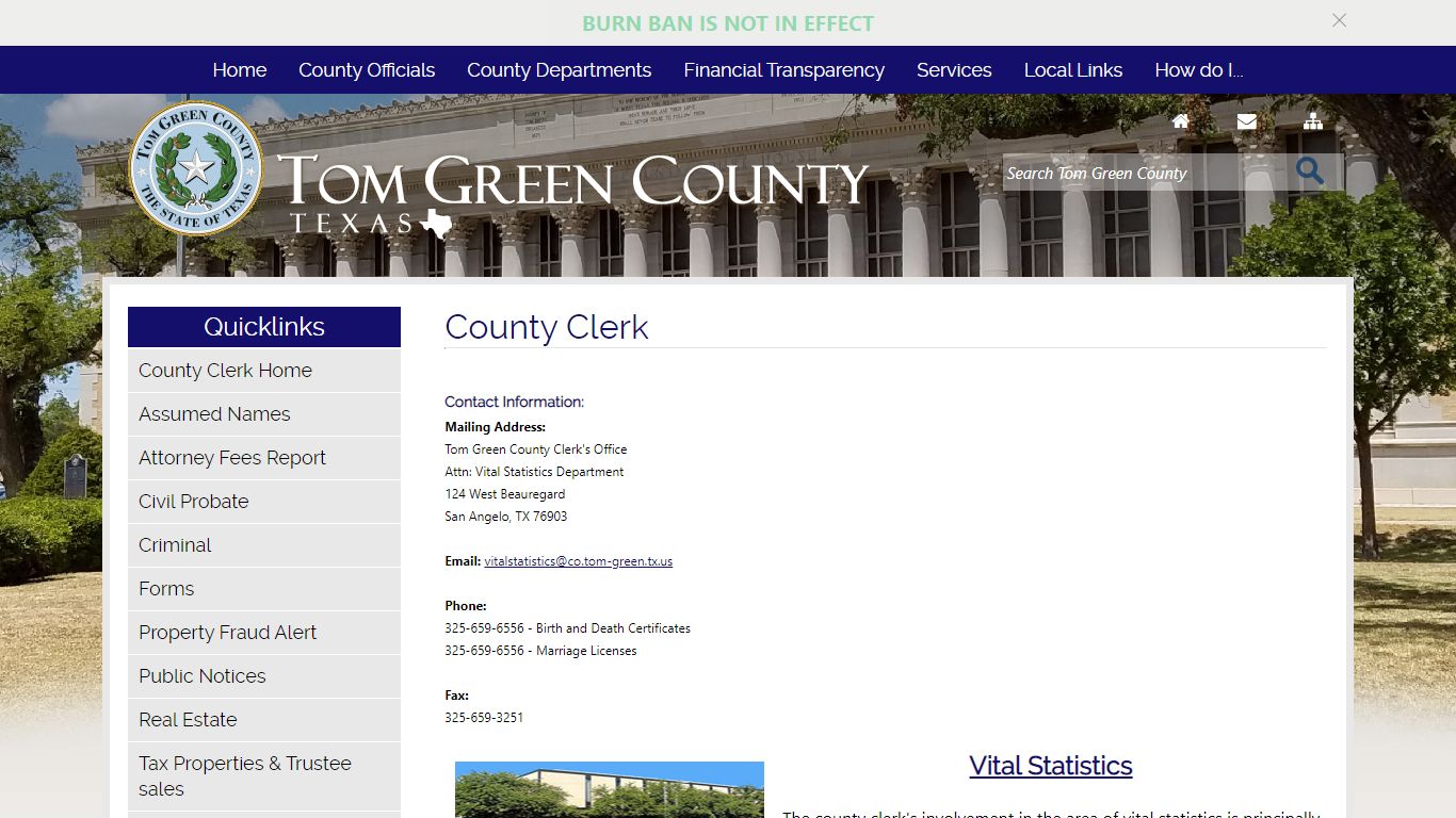 Tom Green County